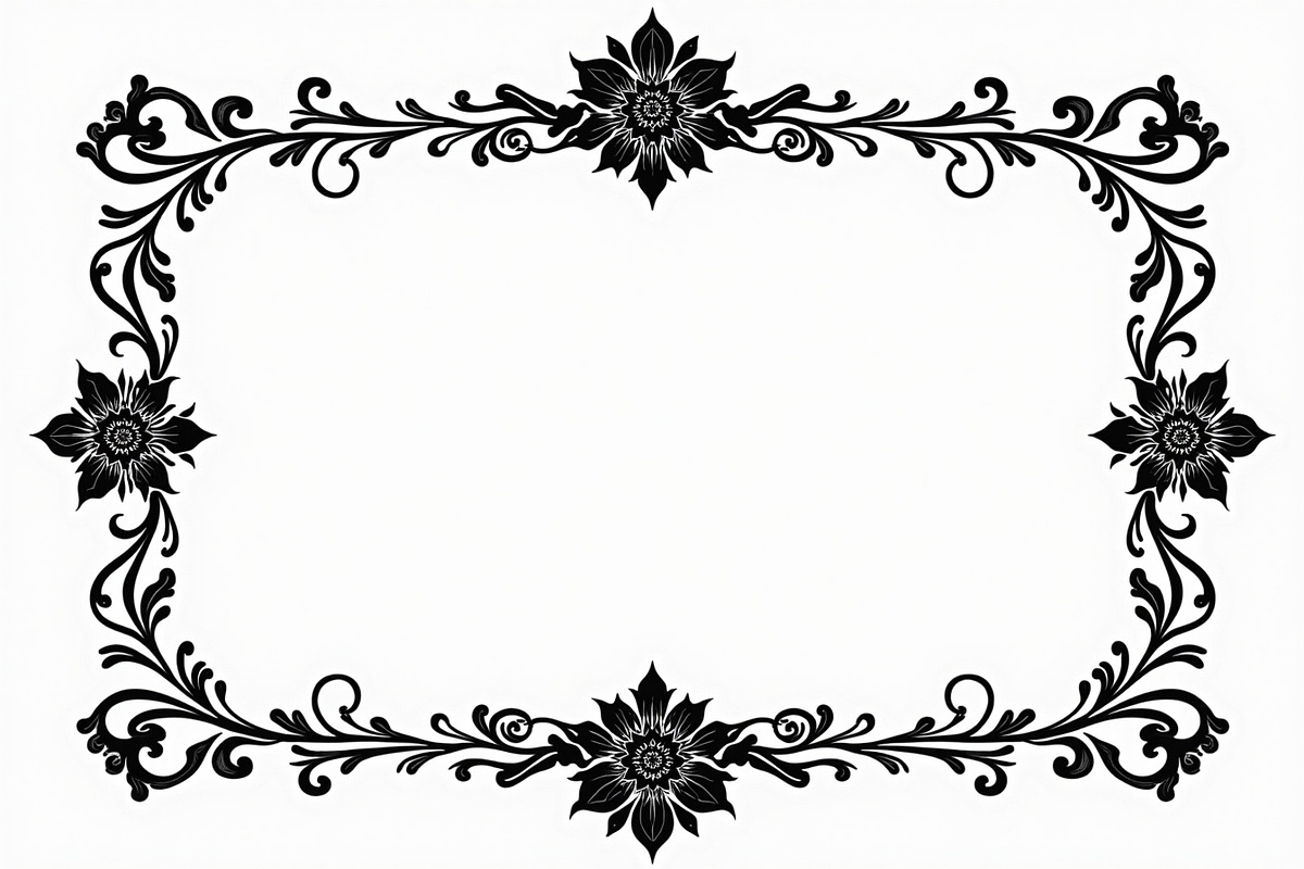 Ornamental Frame Collection, an Illustration by jahid234 (Photo 4 of 9)