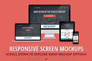 Responsive Screen Mockups, an iPhone Mockup by Seyyahil (Thumbnail 1 of 5)