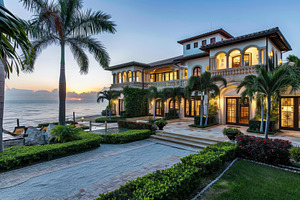 A large house with numerous windows, a Photo by Iftikhar Alam