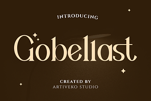 Gobellast Serif Font