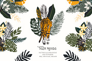 Tiger Moods, an Animal Illustration by Bloomart Studio (Thumbnail 1 of 8)