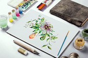 Watercolor white summer, an Illustration by Belusuab (Thumbnail 6 of 8)