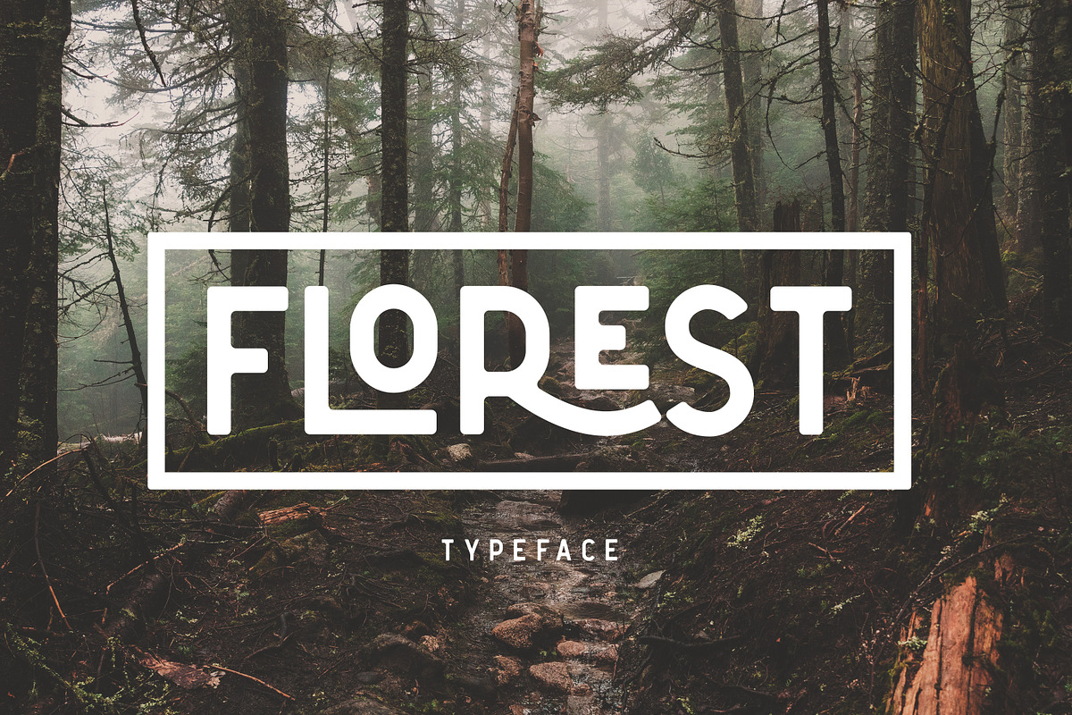 Caferio - The Florest Typeface preview 2