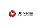 Media Logo Template, a Branding & Logo Template by The Branding Fusion (Thumbnail 2 of 3)