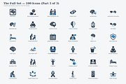 Neurology & Brain Health Icons, a Duotone Icon by Symbolic Language (Thumbnail 2 of 5)