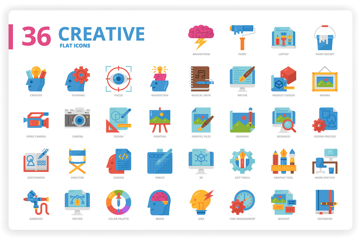 3,600 Icons x3 Styles, an Outline Icon by monkik (Photo 92 of 299)