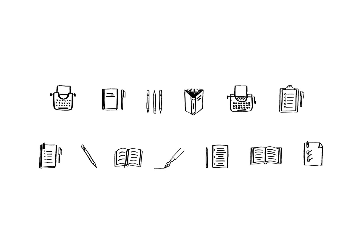 Writers' Icon Set, an Icon by Margot + Co (Photo 2 of 3)