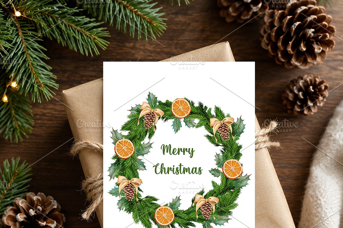 Watercolor Christmas Bundle PNG, a Seasonal Illustration by PatternPalette (Photo 11 of 15)