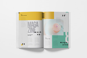 Softcover Magazine Mockups