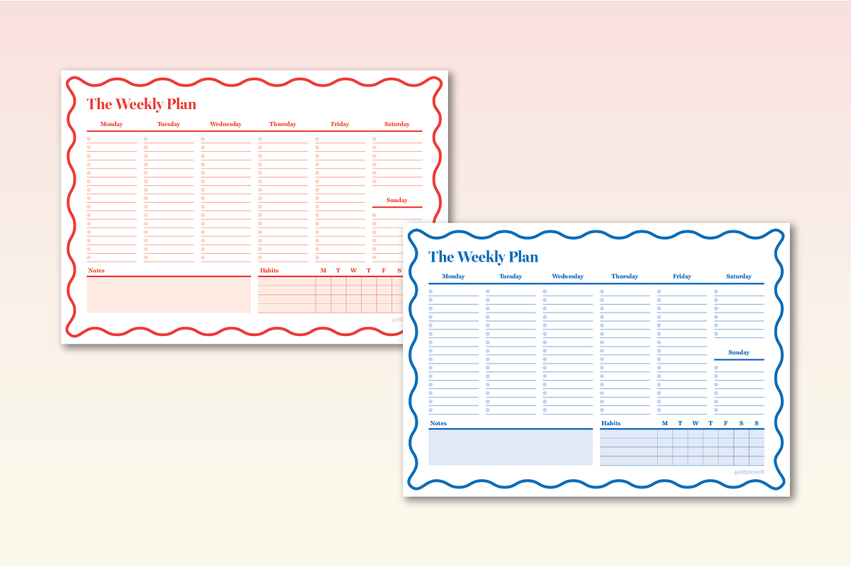 Larissa Ultimate Planning set, a Templates & Theme by Sofillyletters (Photo 3 of 4)
