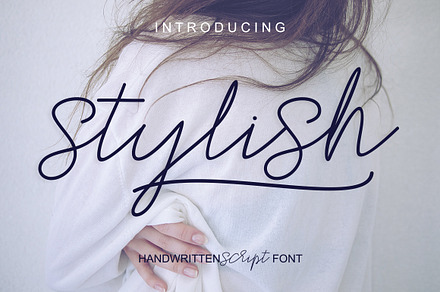Stylish Script, a Script Font by MSG Studio