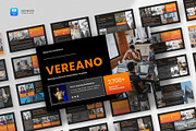 Conference Keynote Template, a Presentation Template by fluffstudio (Thumbnail 1 of 4)