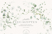 Watercolor Eucalyptus Green Floral, a Decorative Illustration by Veris Studio (Thumbnail 2 of 20)