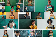 105 Schoolchildren and students, a School & Education Photo by Handmadefont (Thumbnail 6 of 18)