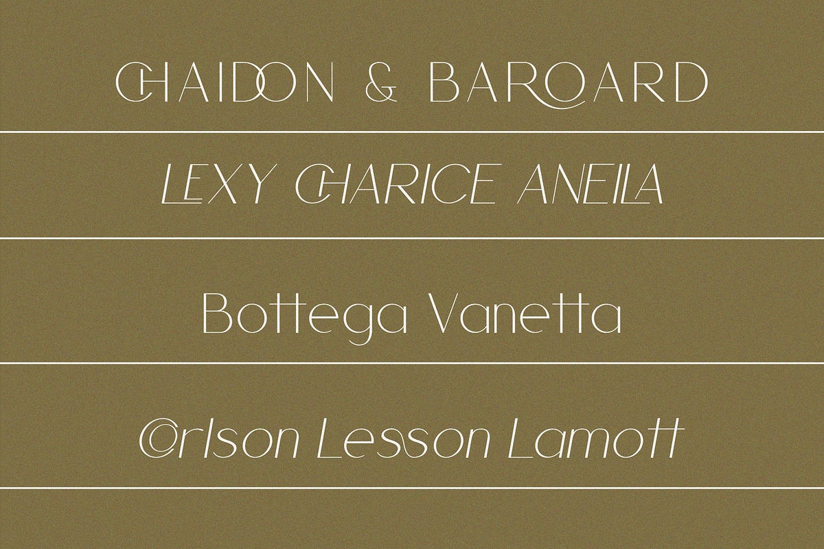 Cherla - Clean & Visual Elegance, a Sans Serif Font by BOOSH Studio (Photo 10 of 14)