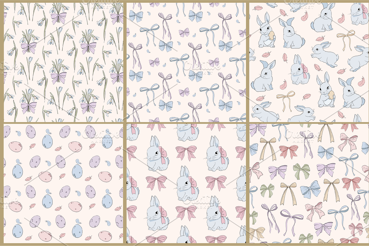 Easter & Spring Set, a Decorative Illustration by Iryna Danyliuk (Photo 4 of 4)