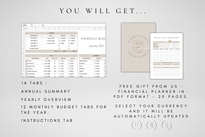 Excel Annual Budget Template