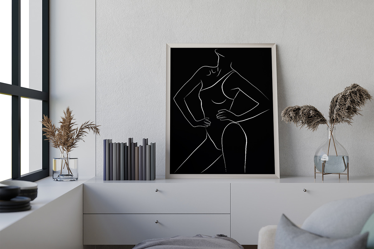 Body line art, a Person Illustration by Vinegret -Shop (Photo 5 of 8)