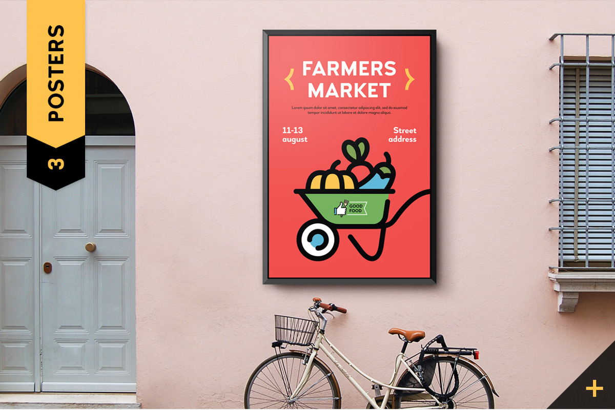 Farmers Market Food Pack, an Outline Icon by Falcon eye (Photo 6 of 8)