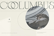 Coolumbus modern serif font, a Serif Font by Tegh co. (Thumbnail 2 of 17)