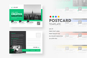 Postcard template design, a Card Template by Tanmoy Topu (Thumbnail 1 of 6)