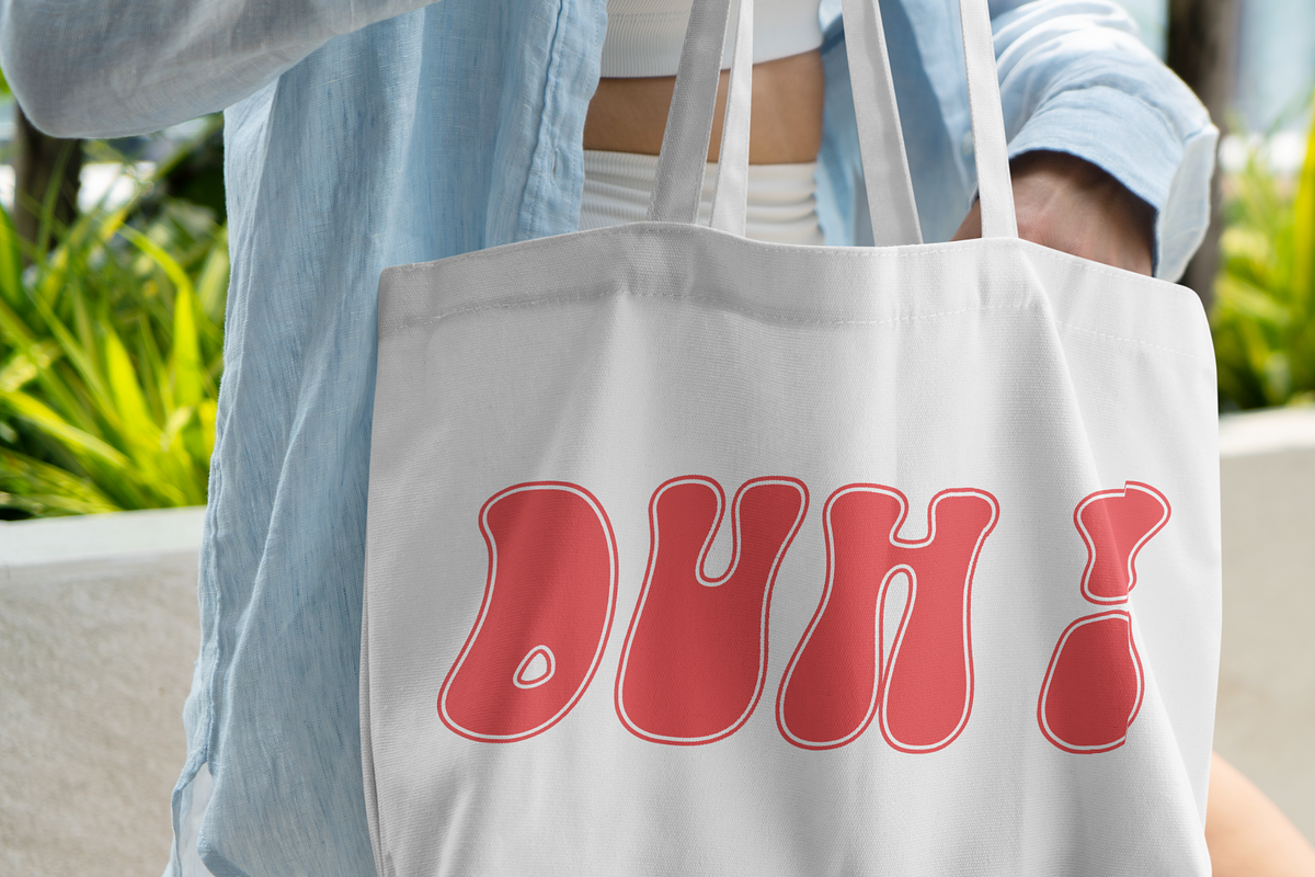 Funky Bite | Display Font, a Font by BAMBIN (Photo 6 of 8)