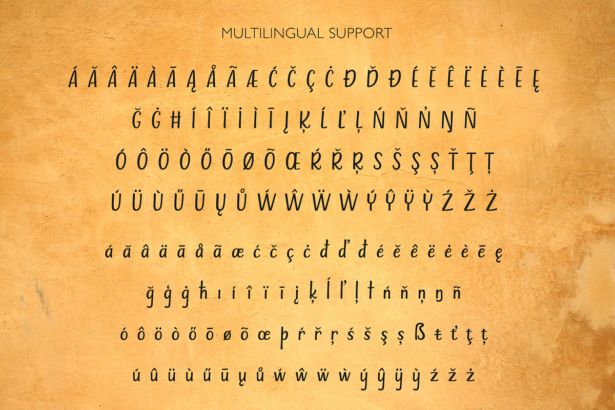 Indigo Love a Sans Serif Font, a Sans Serif Font by Studio Indigo (Photo 9 of 9)