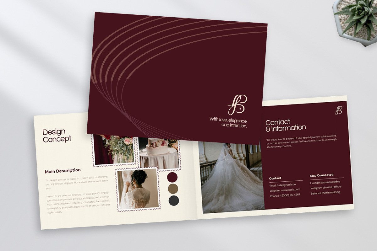 Editorial Wedding Brand Book, a Magazine Template by twinstd (Photo 7 of 7)