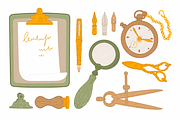Planner & Stationery Clipart, an Education Illustration by Anna Studio (Thumbnail 9 of 11)
