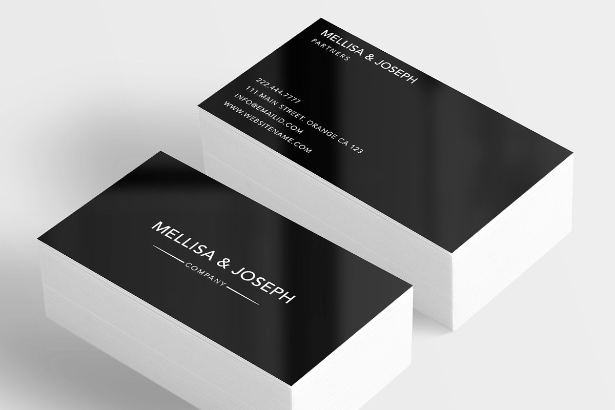 Classy company business card, a Business Card Template by Creative Designs (Photo 1 of 3)