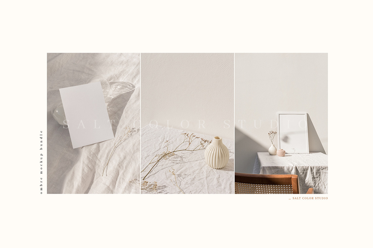 Ombre - Frame and Stationery Mockups, a Household Mockup by Salt Color Studio (Photo 6 of 12)