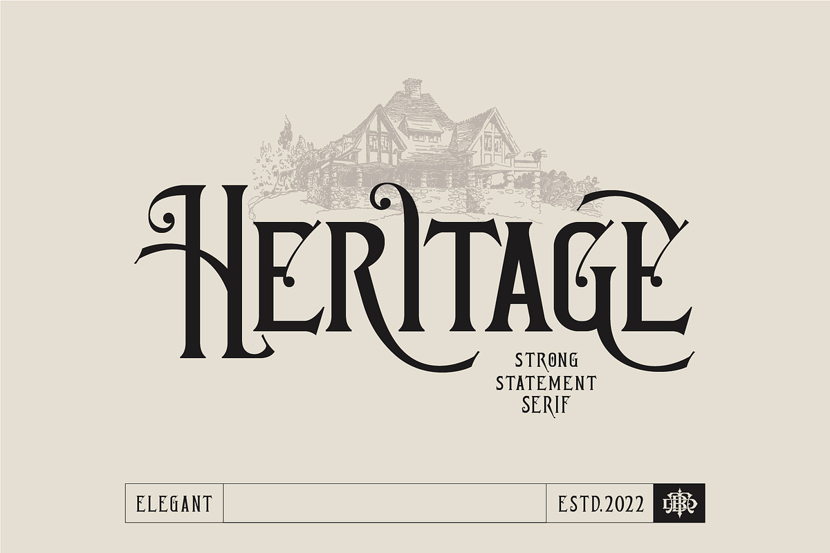 Archsara, a Serif Font by Burntilldead (Photo 2 of 12)