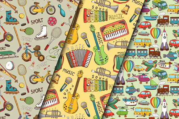 Musical, sports and transport preview 2