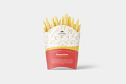 French Fries Packaging Mockup, a Packaging Mockup by Seven Lights (Thumbnail 10 of 19)