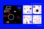 Abstraction modern geometry set., a Pattern Graphic by lisa_kalev (Thumbnail 7 of 8)
