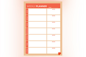 Weekly Planner Sheet Design -05