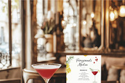 Holiday Cocktails Recipe Card Set, a Food Illustration by Sunshine Art (Thumbnail 3 of 12)
