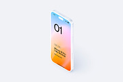 iPhone 18 Pro Clay - 24 Mockups, an iPhone Mockup by Asylab (Thumbnail 23 of 54)