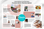 Yoga Class Newsletter Canva Template, an Email Template by PixelCraft (Thumbnail 2 of 16)