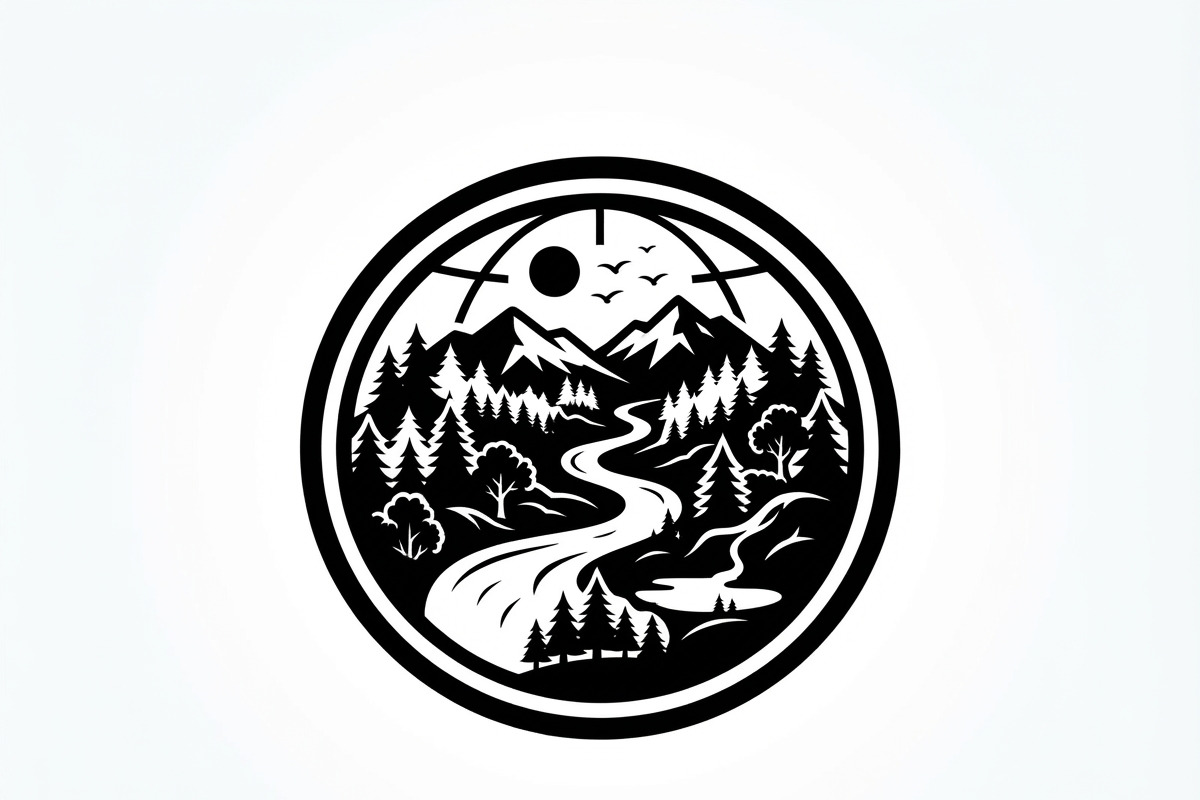 60 Eco Globe Landscape Silhouette, a Technology Illustration by Amazin_art (Photo 31 of 44)