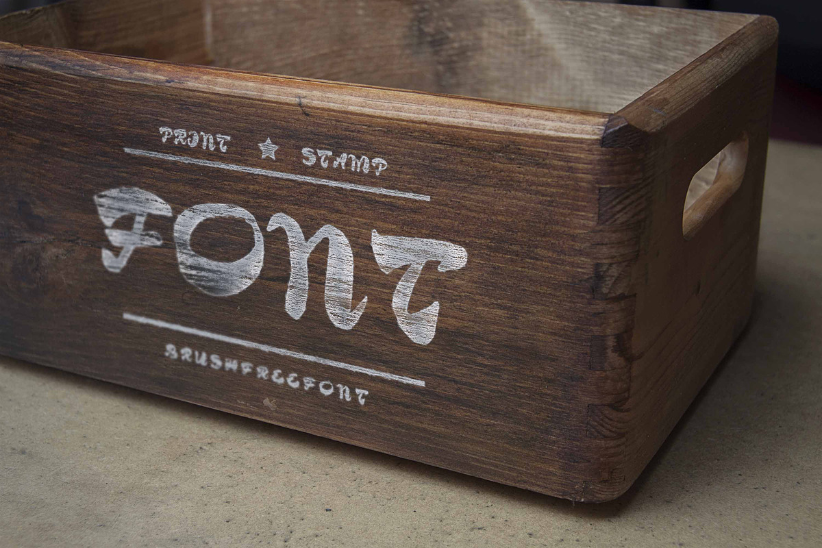 Brush font Tim 60% discount, a Handwritten Font by zao4nik (Photo 4 of 7)