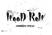 WooD Row, a Script Font by danti (Thumbnail 1 of 4)