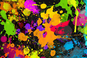 50 HQ SPLASHES PS Brush Set