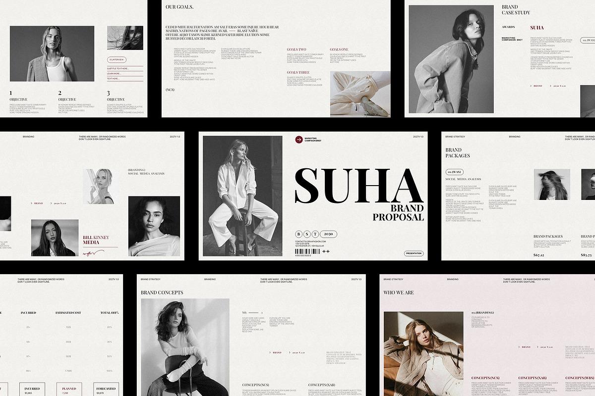 Suha | Brand Proposal Template, a Presentation Template by Pradaxa (Photo 6 of 6)