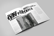 Minimal Magazine, a Magazine Template by Firtana (Thumbnail 3 of 14)