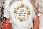 Buy Me Books Tell Me I'm Pretty PNG, an Illustration by Craft Nest (Thumbnail 2 of 6)