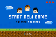 SuperDario Pixel Game Font, a Font by alpercakici (Thumbnail 7 of 9)