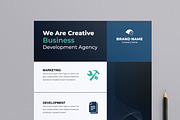 Corporate Flyer Design Layout, a Flyer Template by MightyDesign (Thumbnail 2 of 8)