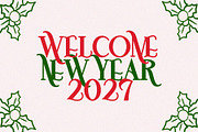 Awesome Christmas Display Serif Font, a Serif Font by Airotype (Thumbnail 6 of 12)