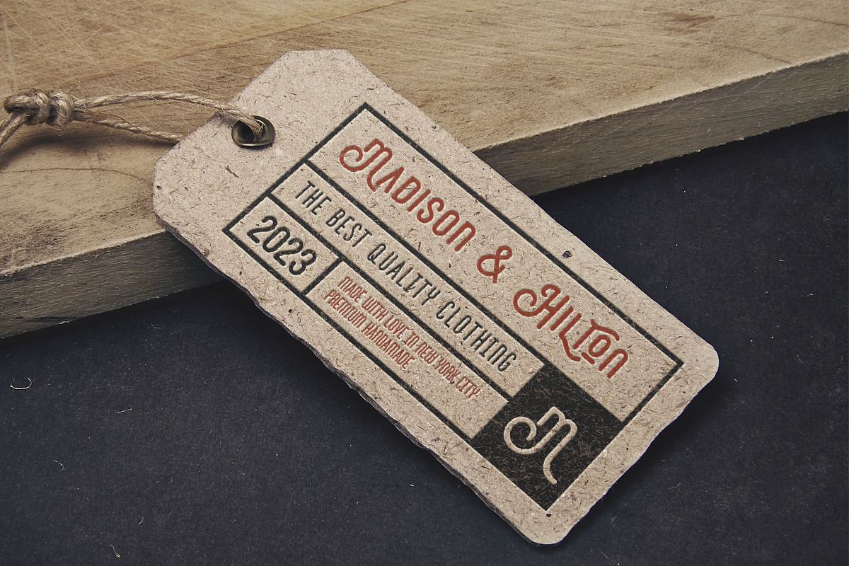 Baynois Vintage Monoline Font, a Serif Font by RantautypeStudio (Photo 9 of 15)